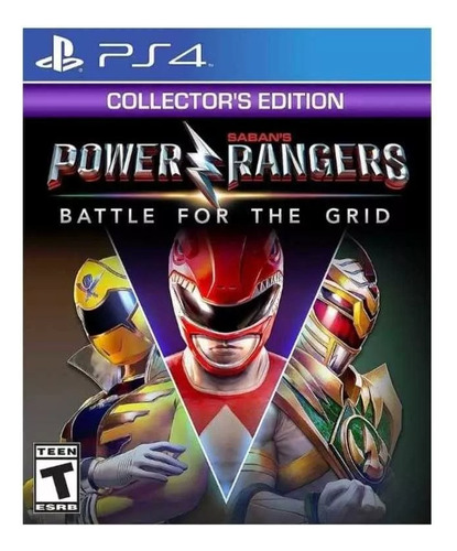 Power Ranges Battle For The Grid Ps4