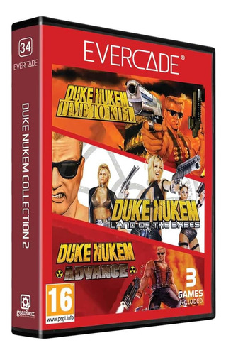 Cartucho Evercade #34 Duke Nukem Collection 2