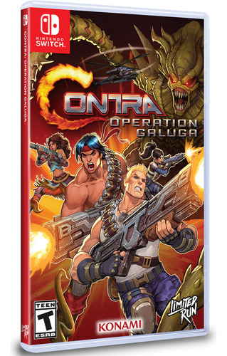 Contra Operation Galuga Nintendo Switch Limited Run