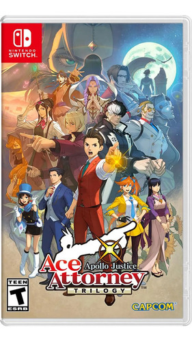 Trilogia Apollo Justice Ace Attorney Nintendo Switch
