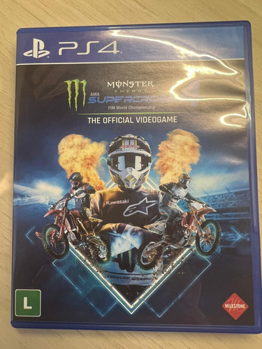Monster Energy Supercross 4 Ps4 (seminovo)