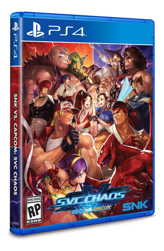 Snk Vs Capcom Svc Chaos Ps4 Limited Run