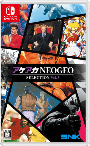 Aca Neogeo Selection Vol 5 Nintendo Switch