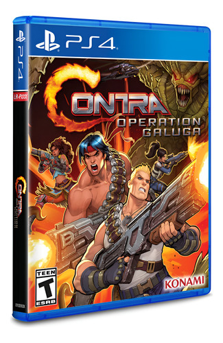 Contra Operation Galuga Ps4 Limited Run