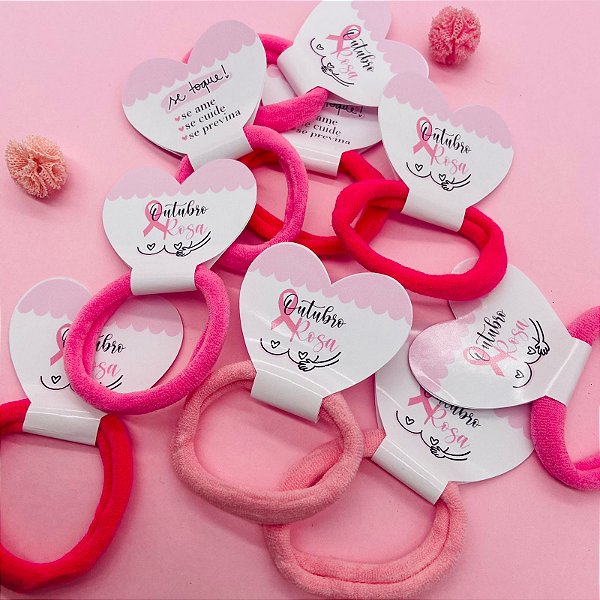 25 Xuxinhas para Cabelo Outubro Rosa