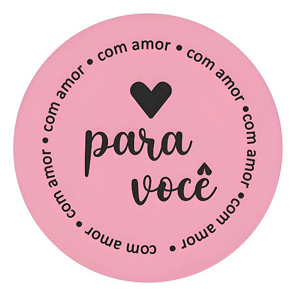 Adesivos Etiqueta Papelaria Personalizados Para Você Rosa