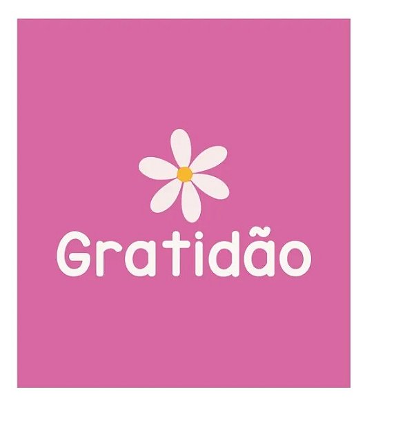 Mini Cartão Frases Motivacionais Gratidão Florzinha