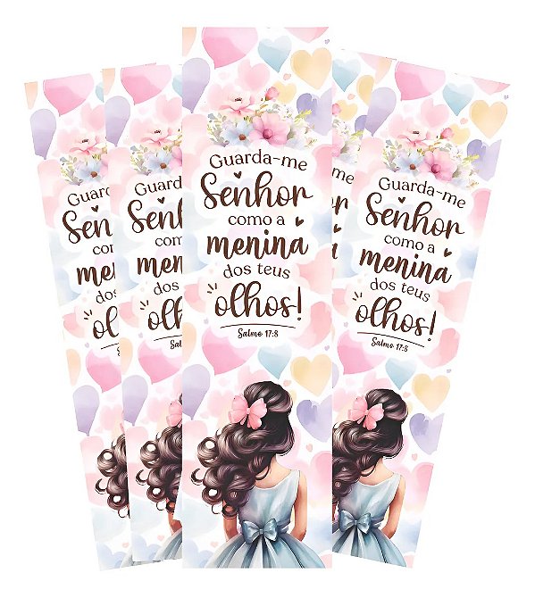 Marcador De Pagina Motivacional Guarda-me Senhor