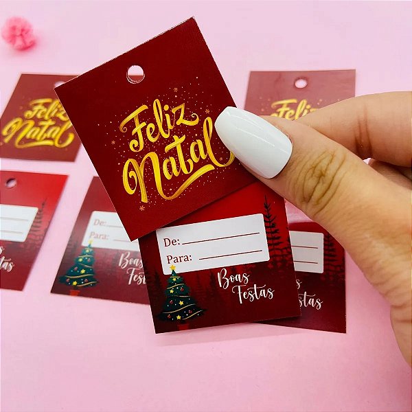 Mini Tag Boa Festas Natlina