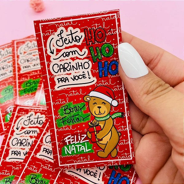 Cartão De Natal Ho Ho Ho