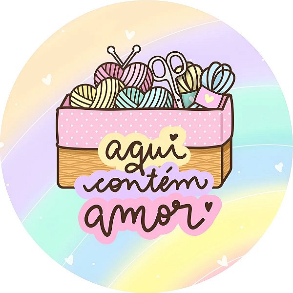 Adesivos Aqui Contém Amor