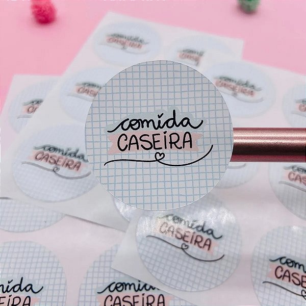 Adesivos Rótulos Comida Caseira