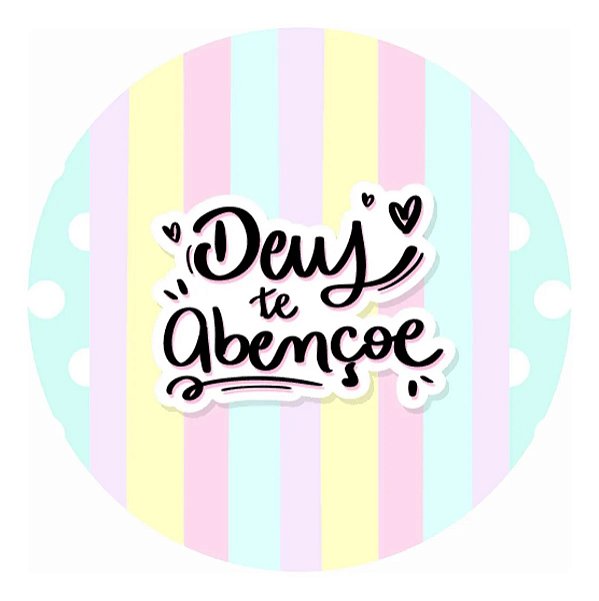 Adesivo Frases Biblicas Deus Te Abençoe 2