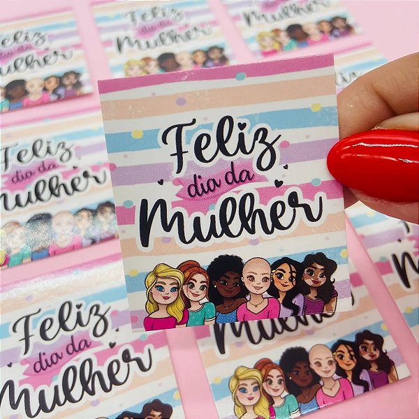 Mini Cartão Feliz Dia Das Mulheres