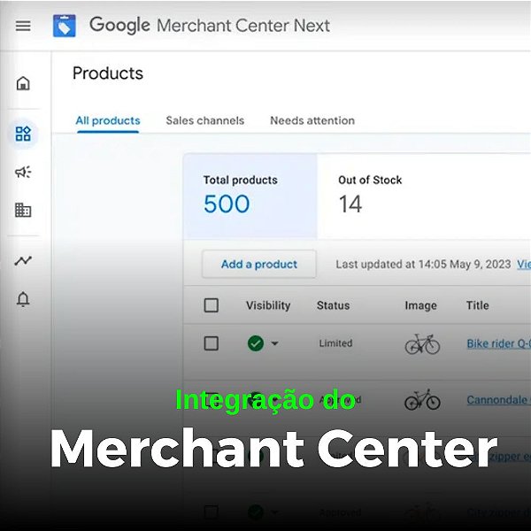 Integração com o Google Merchant Center