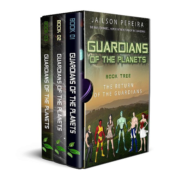 Box Guardians of the Planets Ebooks - Author Jailson dos Santos Pereira