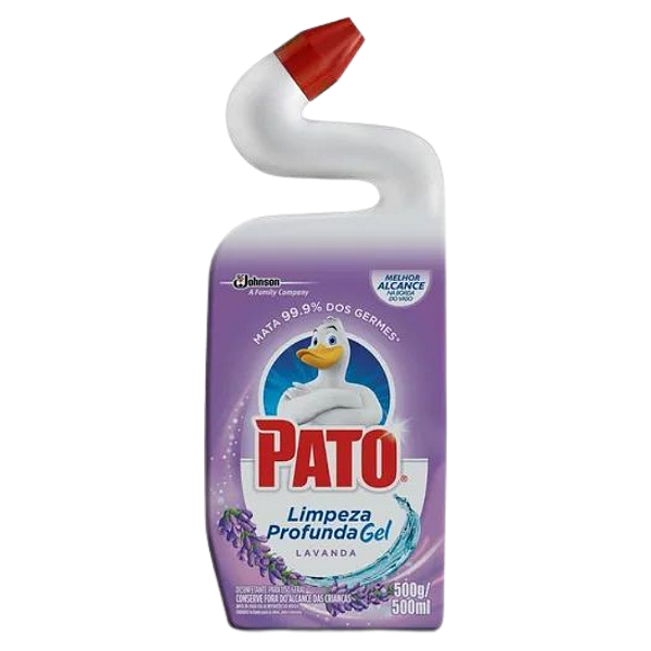 Limpador Sanitário Gel Limpeza Profunda Lavanda 500ml - Pato