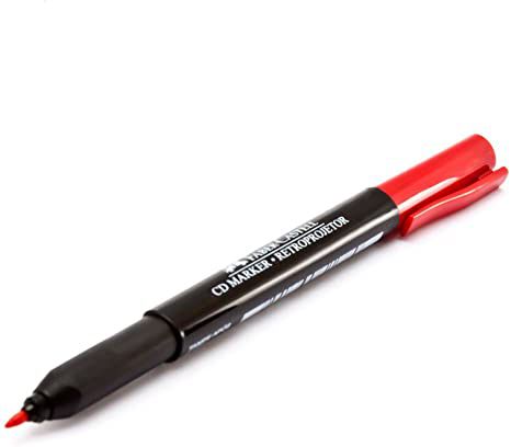 Caneta p/retroproj. 1,0mm vermelho ref.2789