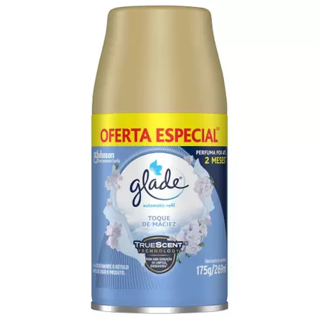 Refil Odorizador 269ml Automático Toque e Maciez - Glade