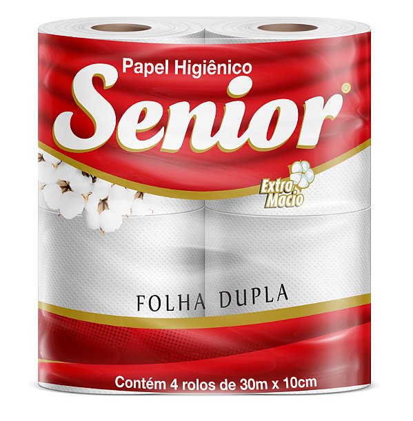Papel Higiênico F.Dupla Pct 04x30mt - Senior