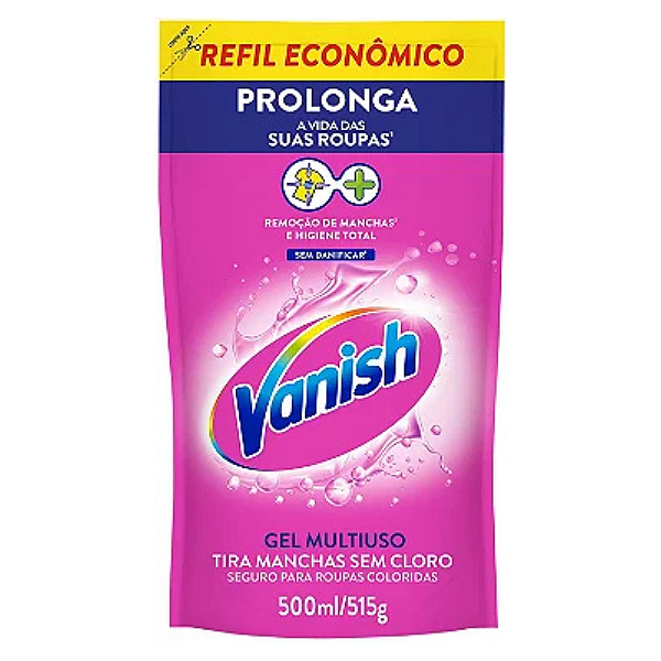 Alvejante Sem Cloro 500 Ml Sache Tira Mancha - Vanish