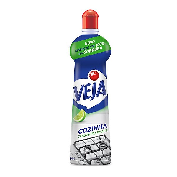 Desengordurante Cozinha Limão 500ml - Veja