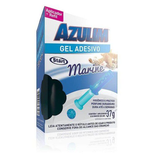 Gel Sanitário Adesivo Aparelho Marine 37g - Azulim
