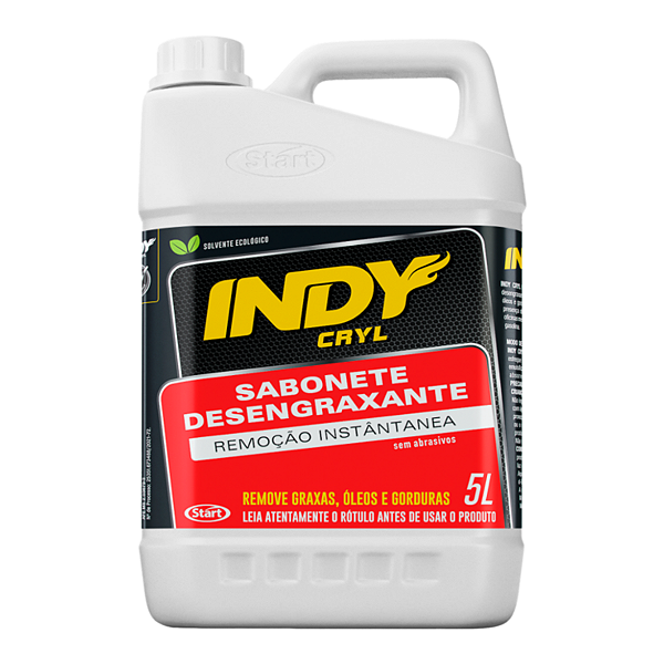 Sabonete desengraxante 5L Indy Cryl Removedor Instantaneo - Start