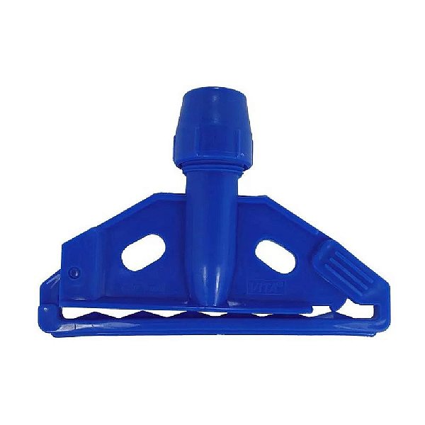 Suporte plástico haste euro p/mop úmido Azul Kd-2 - Nobre