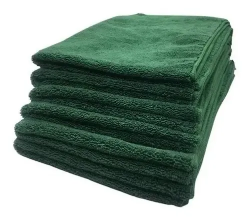 Pano Microfibra 60x80cm Verde Ref:60116 - Nobre