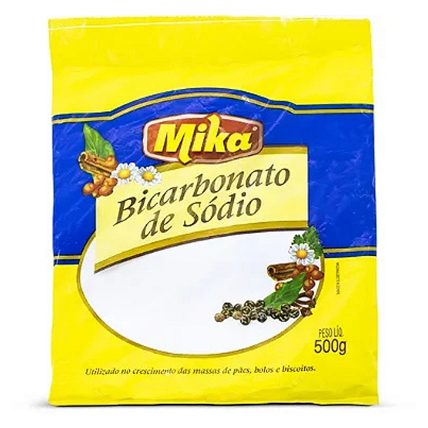 Bicarbonato de Sódio pacote 500g