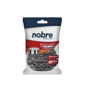 Esponja de Aço Inox Esponja Limpeza Pesada - Nobre ref:31225