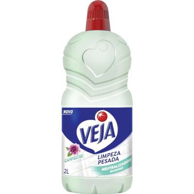 Limpador Perfumado 2L Campestre Limpeza Pesada - Veja