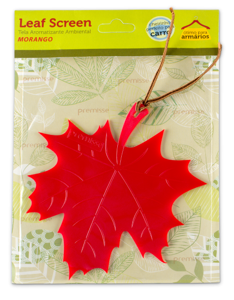 Tela Aromatizante Morango Leaf Screen - Premisse