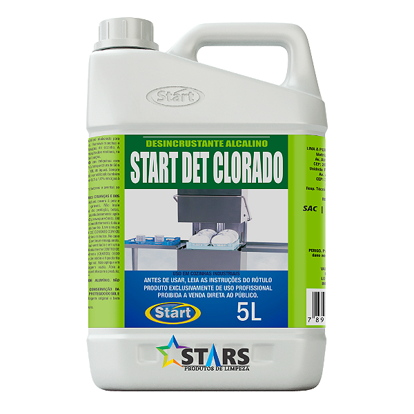 Detergente Clorado 5L para Máquina de Lavar Louças – Start