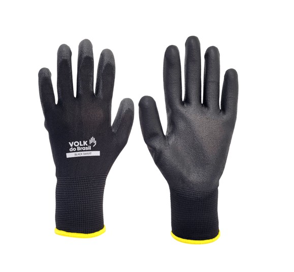 Luva Tátil Black Pu Tam M - Volk