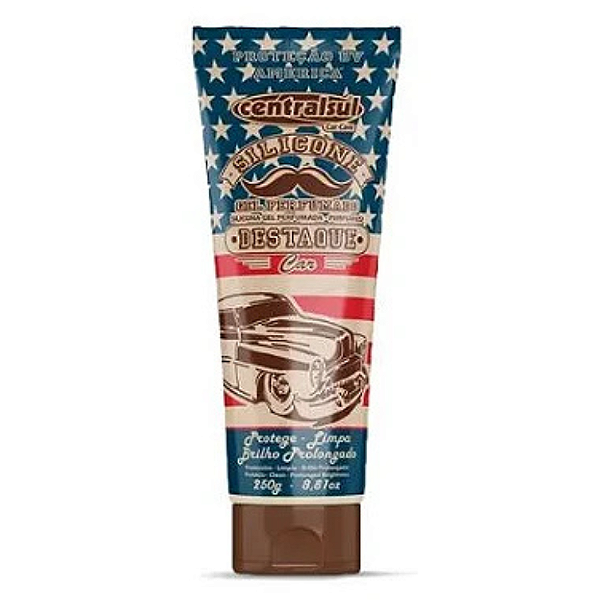 Bisnaga Silicone Gel America 250g - Centralsul