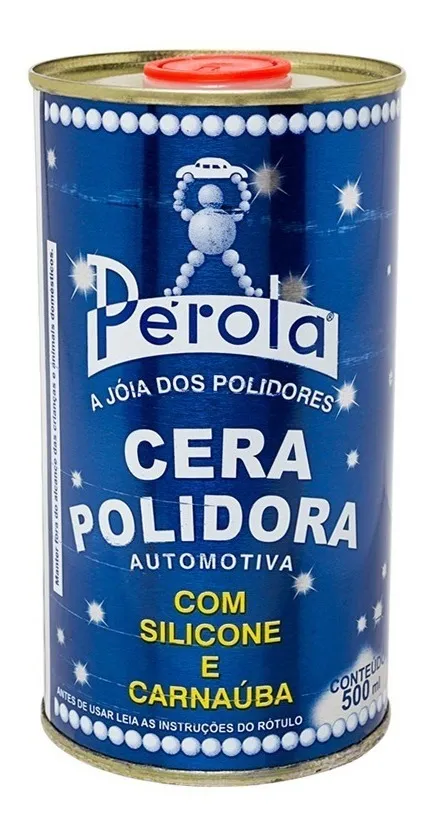 Cera Polidora Automotiva 500ml - Pérola