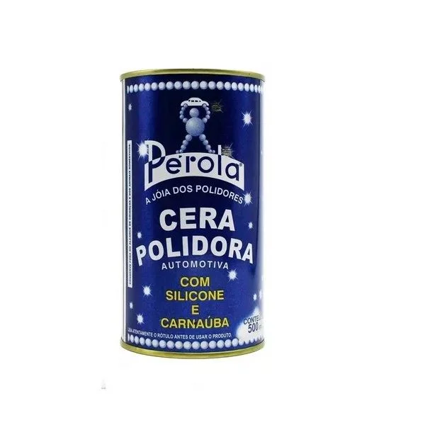 Cera Polidora Automotiva 500ml - Pérola