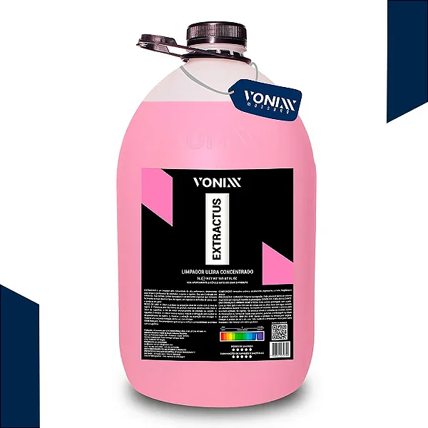 Limpador Ultraconcentrado para Estofados Extractus 5 L - Vonixx