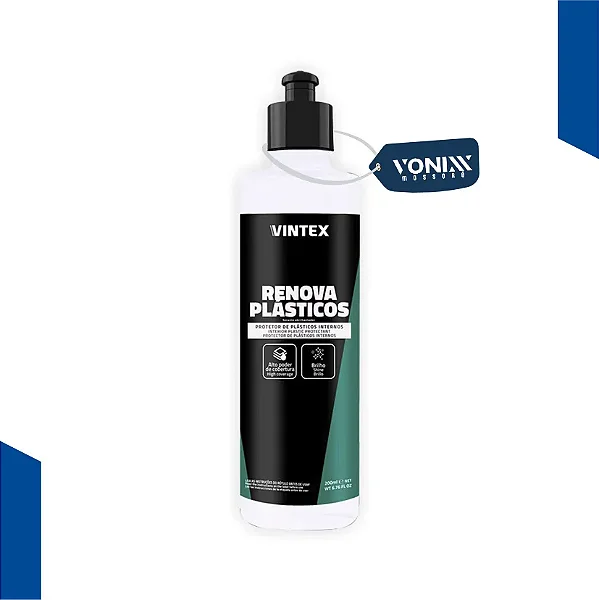 Revitalizador de Plásticos Renova Plásticos 200 g - Vintex by Vonixx