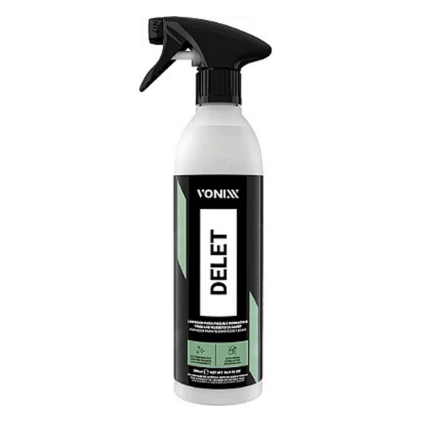 Limpador de Pneus e Borrachas Delet 500ML - Vonixx