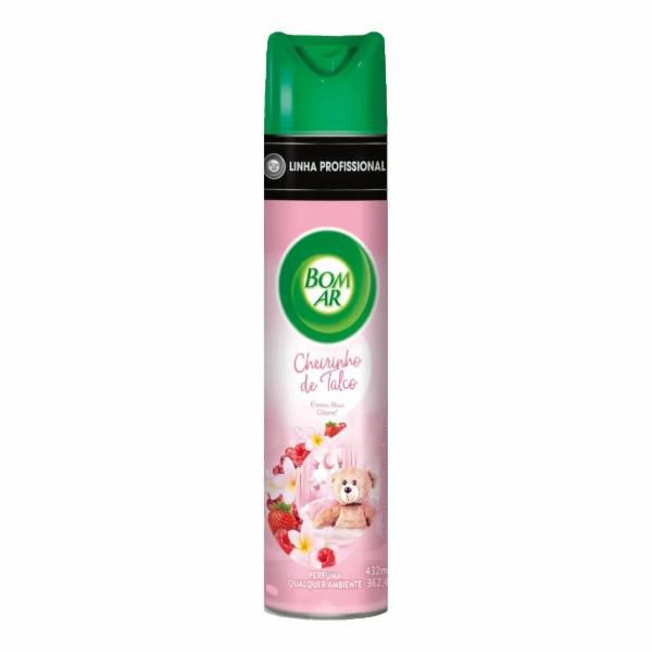 Odorizador 432ml Cheirinho de Talco Tamanho Familia - Bom Ar