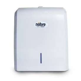 Dispenser P/ Toalha 1/3D. Preto/Branco New Classic - Nobre
