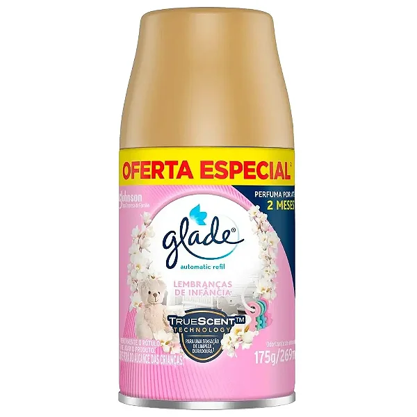 Refil Odorizador 269ml Automático Lembranças de Infância - Glade