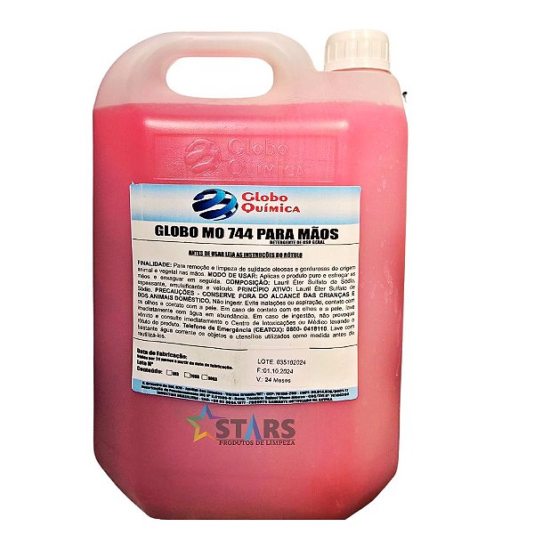 Sabonete 5L Morango  - Globo Química