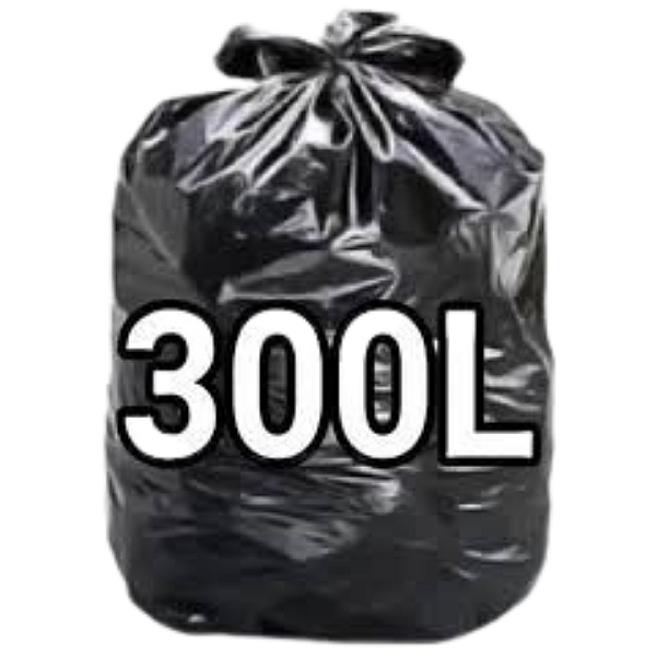 Saco Lixo Preto 300L 120X130x0,70 H3 C/50 Super Reforçado