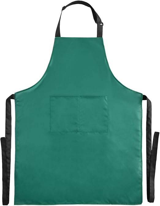 Avental de Pano Cor Verde para Cozinha