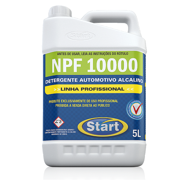 Desengraxante NPF10000 Alcalino 5L 1:100 - Start