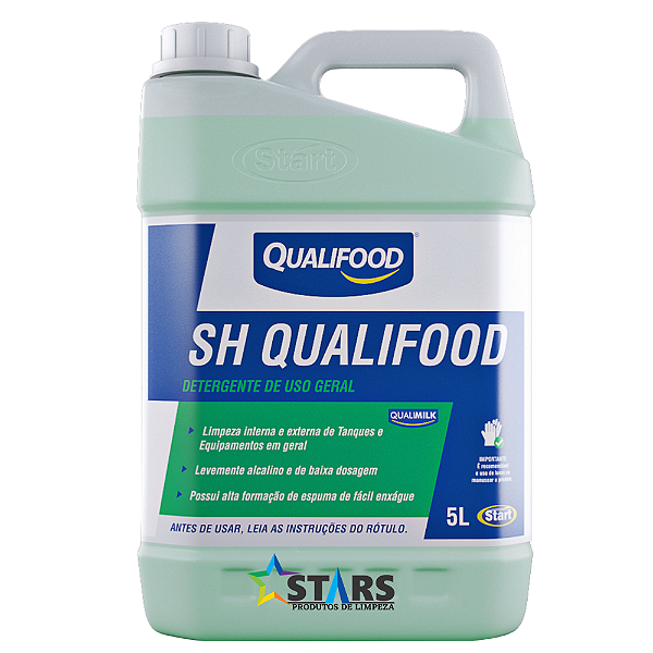 Detergente Alcalino Desengordurante SH Qualifood - Start